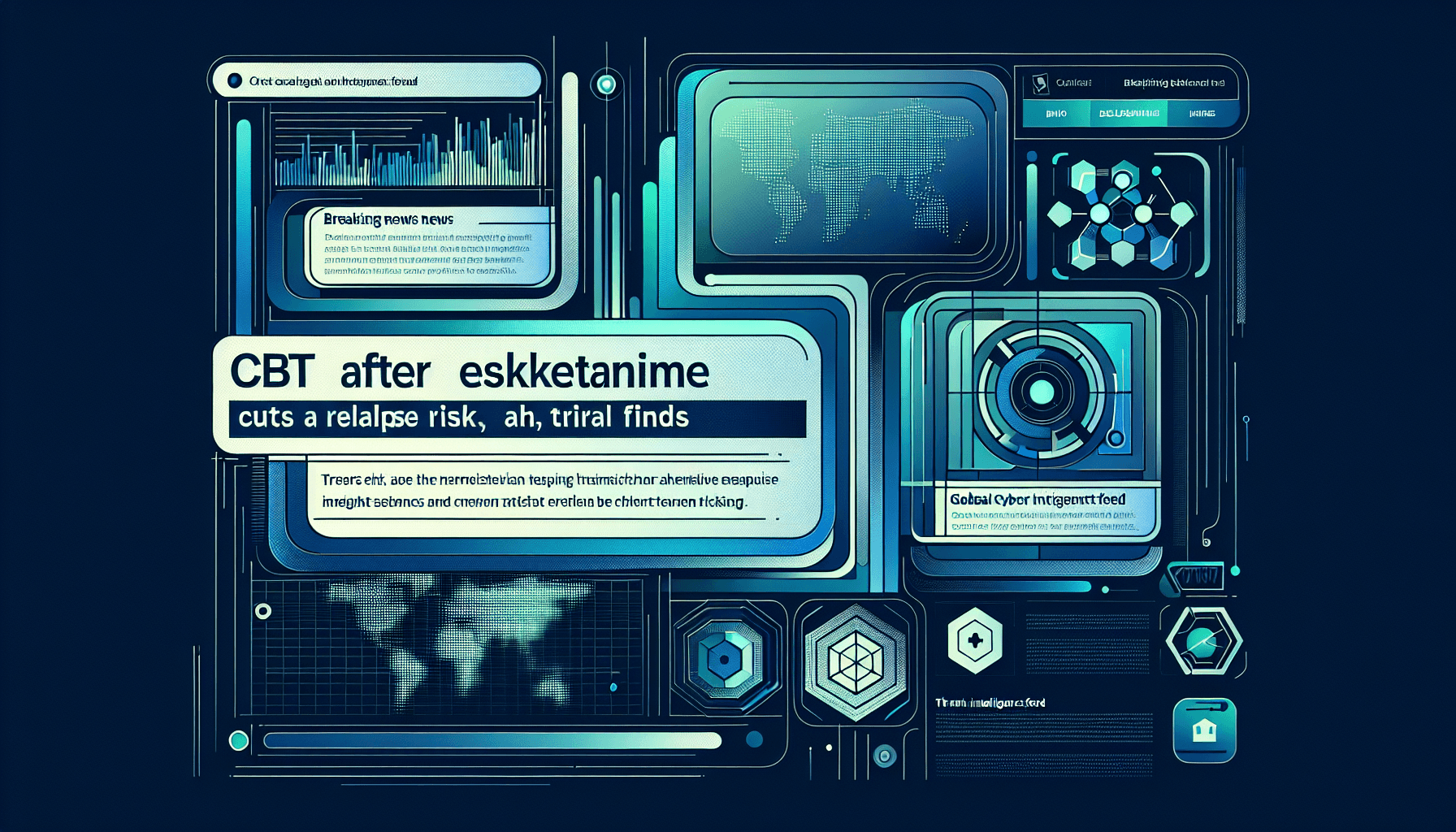 CBT After Esketamine Cuts Relapse Risk, Trial Finds — esketamine cbt relapse prevention randomized trial 2026