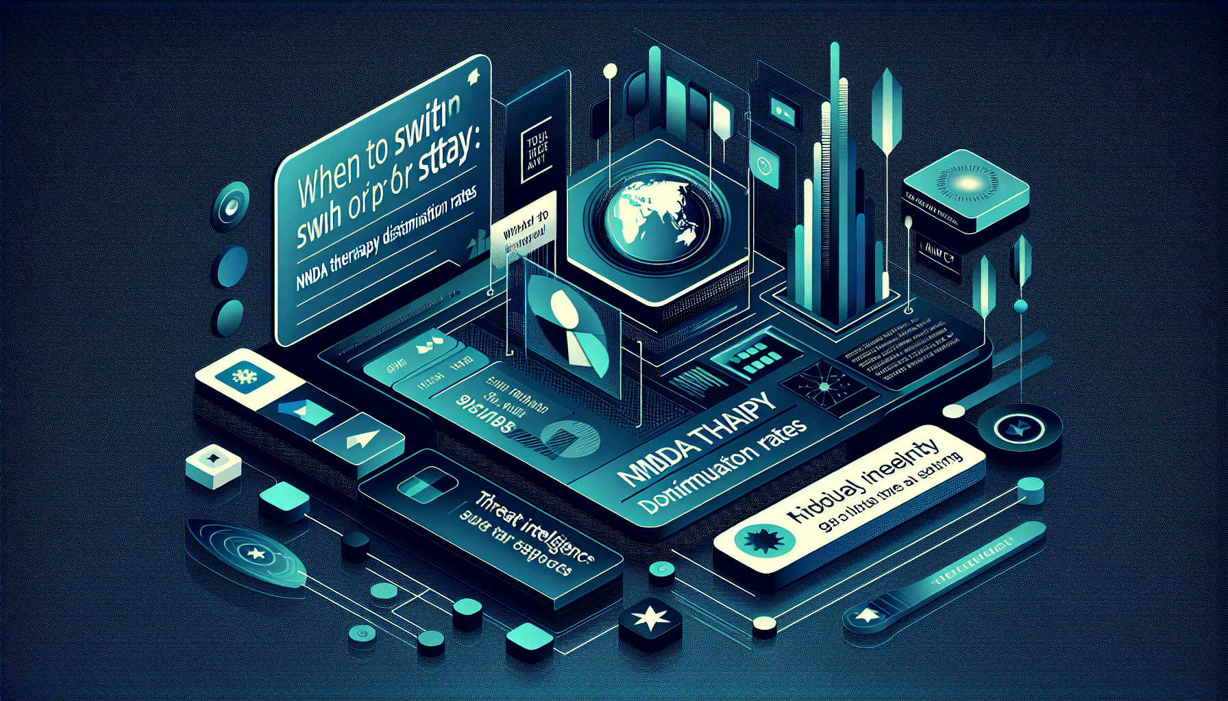 When to Switch or Stay: NMDA Therapy Discontinuation Rates — nmda antagonist side effects discontinuation study 2026